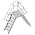 Layher 114 Übergang stationär 60° 60cm 6 Stufen