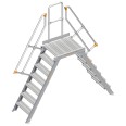 Layher 114 Übergang stationär 60° 60cm 7 Stufen