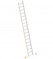 Layher Topic 1054 Anlegeleiter mit Quertraverse 16 Sprossen