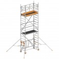 Layher Schalungsbühne mit Sicherheitsaufbau P2 6,15m AH