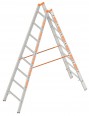 Layher Topic 1039 Sprossenstehleiter 2x8 Sprossen