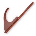 Universal-Rundholzhalter, gerade, lang, 29cm, mit Schraub-Montage, rot Universal-Rundholzhalter, gerade, lang, 29cm, mit Schraub-Montage, rot-small