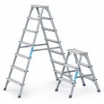 Zarges genietete Bockleiter Scana B eloxiert Zarges genietete Bockleiter Scana B eloxiert-small