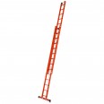 Zarges Vollkunststoff-Seilzugleiter Skyline EFA 2E 2x14 Sprossen