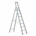 Zarges gebördelte Stehleiter Saferstep S eloxiert 8 Stufen-small