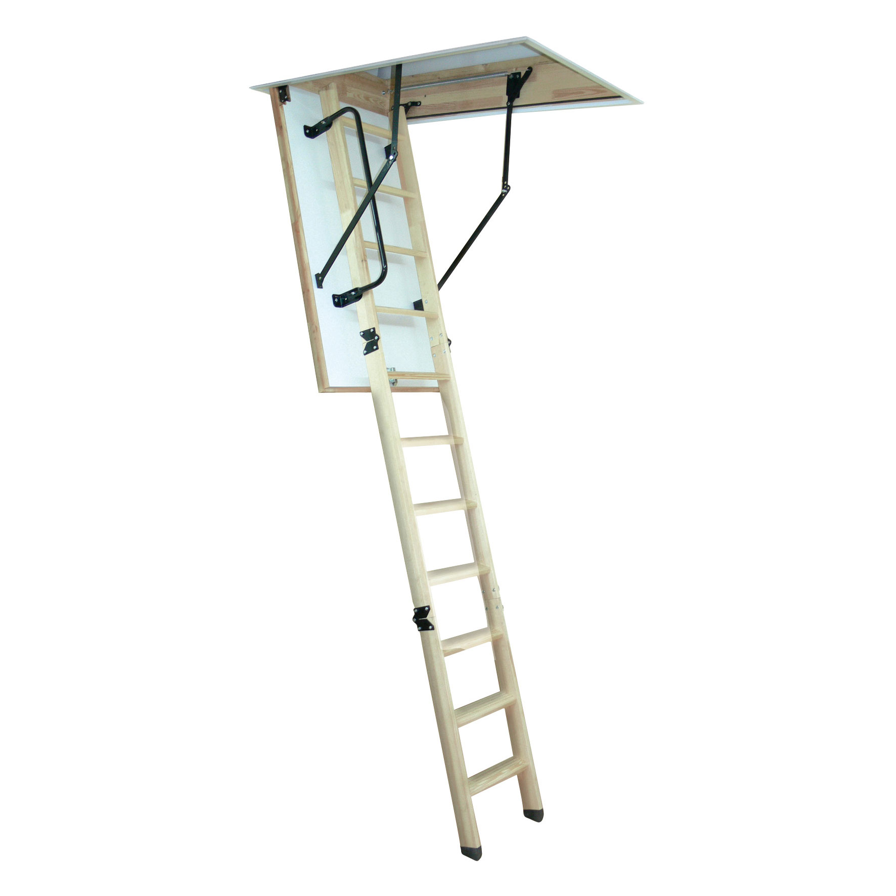 Altrex Woodytrex-De Luxe 3-teilige Bodentreppe einklappbar 140x70cm