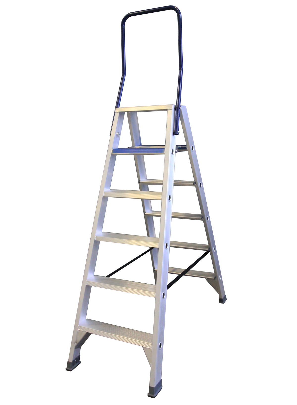 ASC Stufenstehleiter DT-6 doppelseitig 6 Stufen mit 3,51m Arbeitshöhe