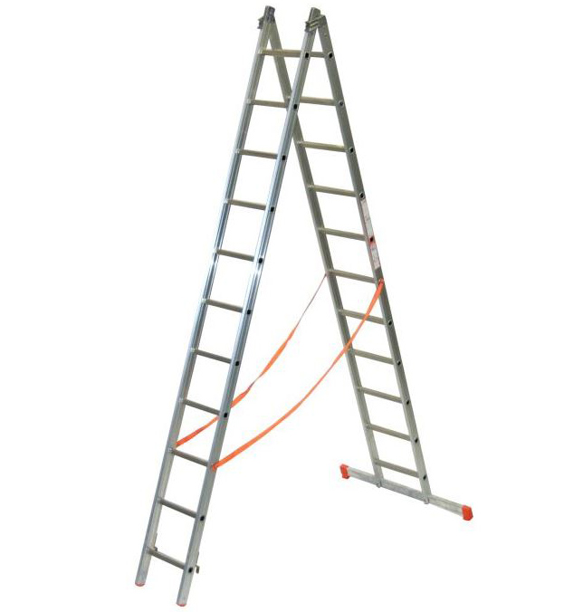 Facal Mehrzweckleiter 2-teilig GENIA S300 2x11 Sprossen