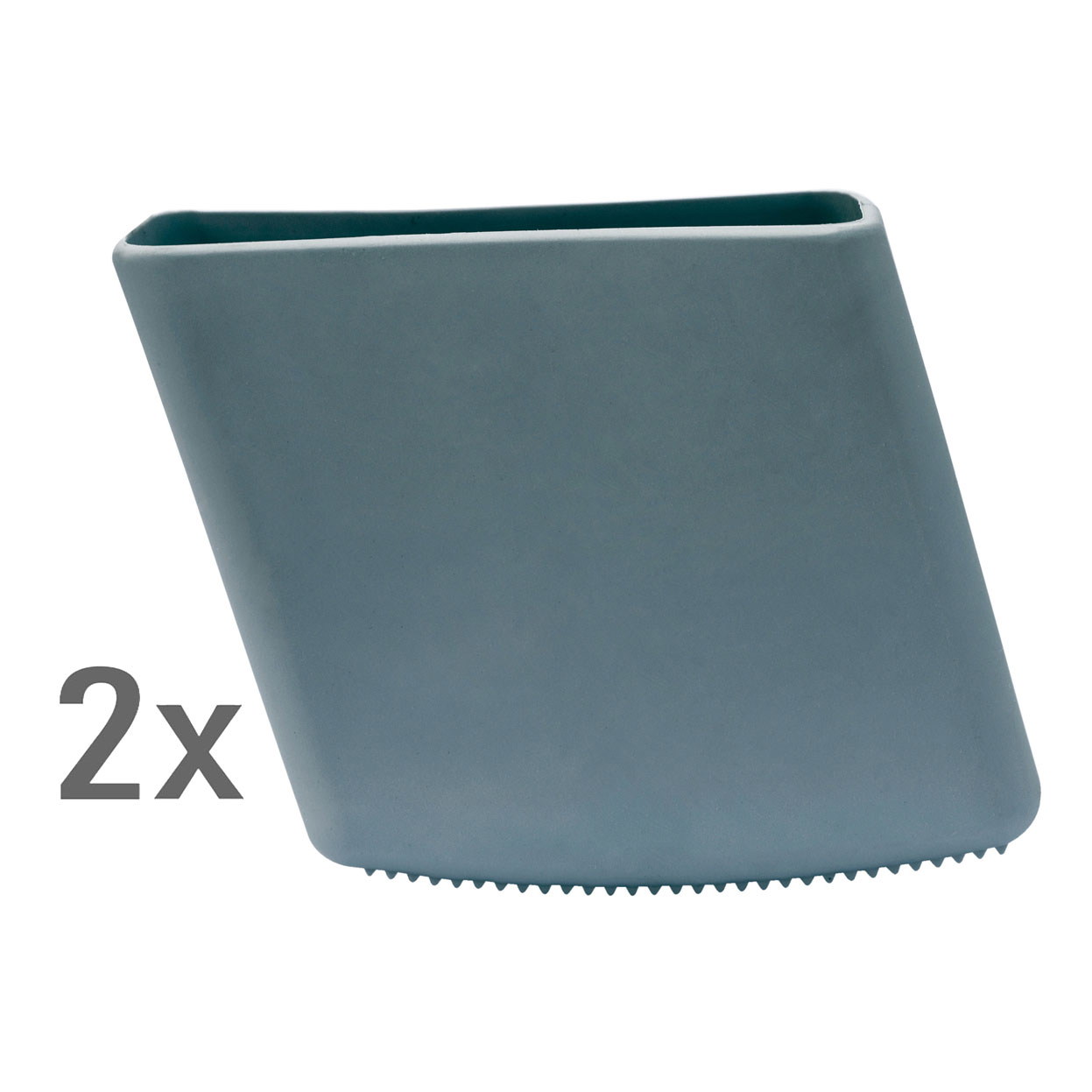 MUNK Montageset Außenschuh für Holzleiter 2 Stück 60x23 mm