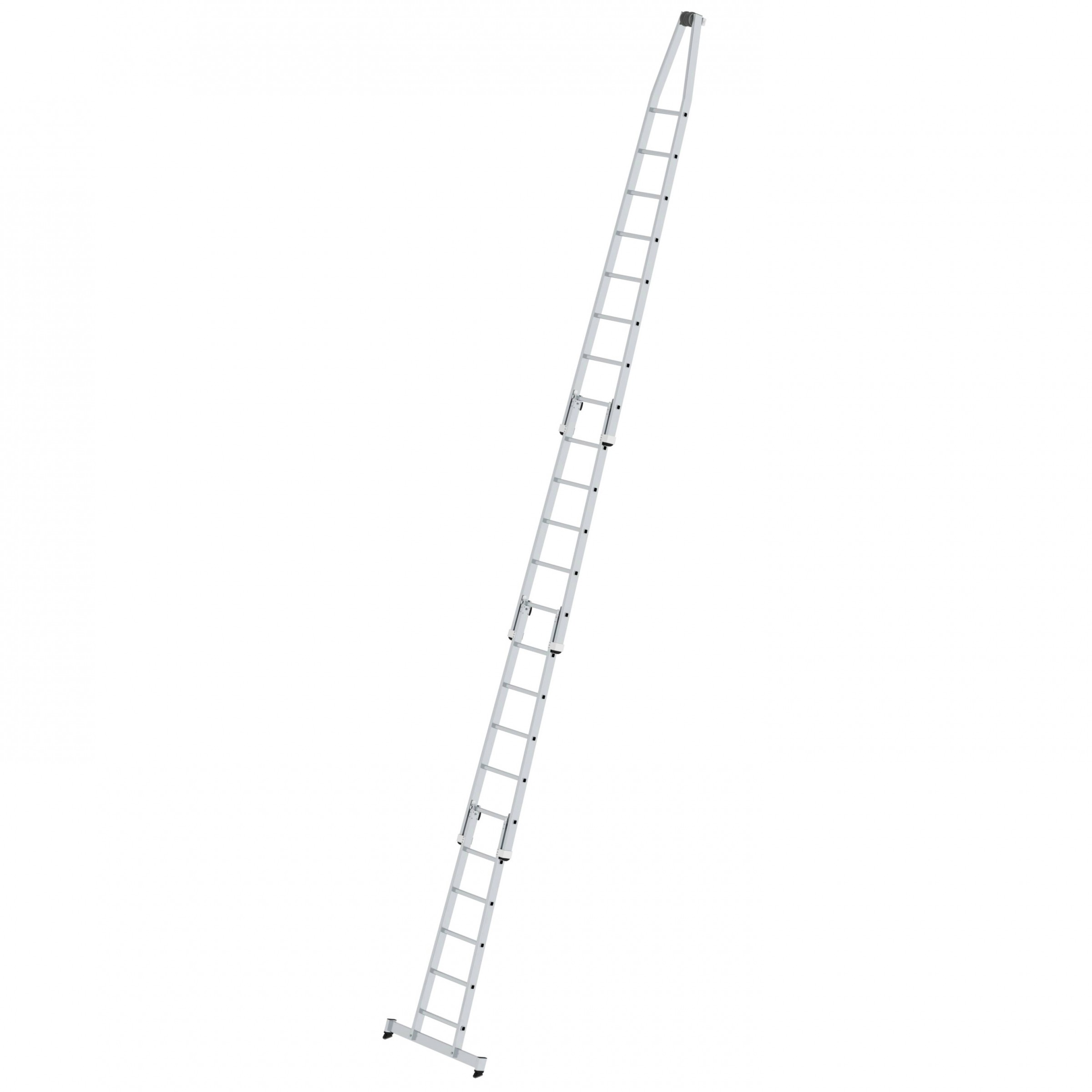 MUNK Glasreinigerleiter mit nivello Traverse 4-teiliger Satz