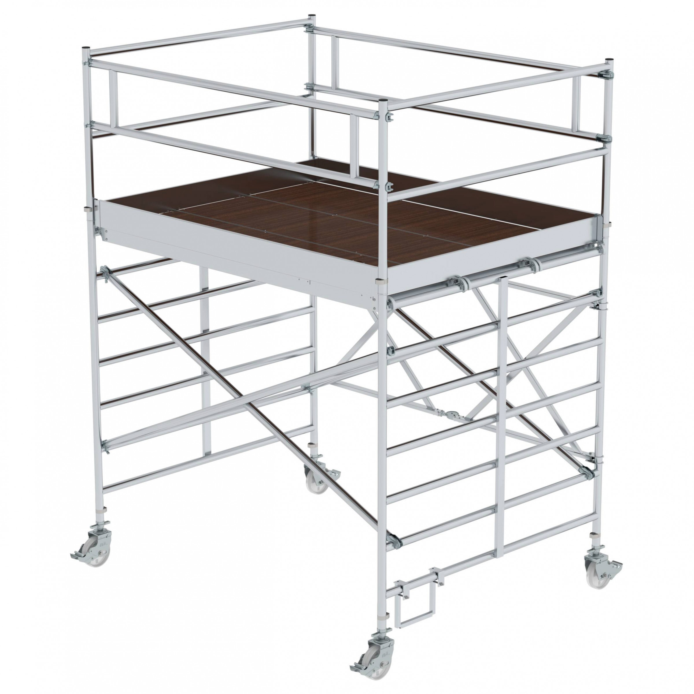 MUNK Klappgerüst mit Dreifach-Plattform 4,40m AH