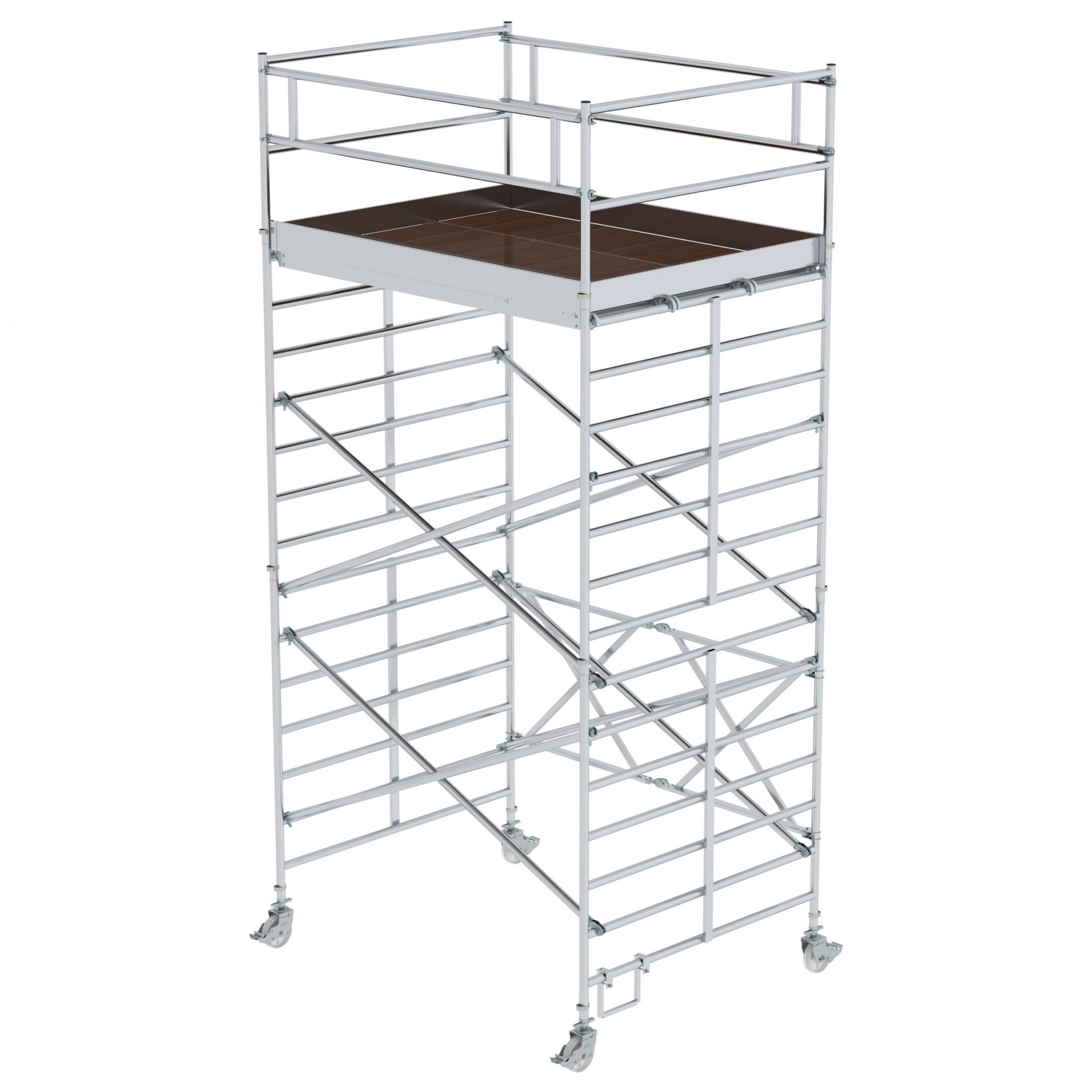 MUNK Klappgerüst mit Dreifach-Plattform 6,40m AH