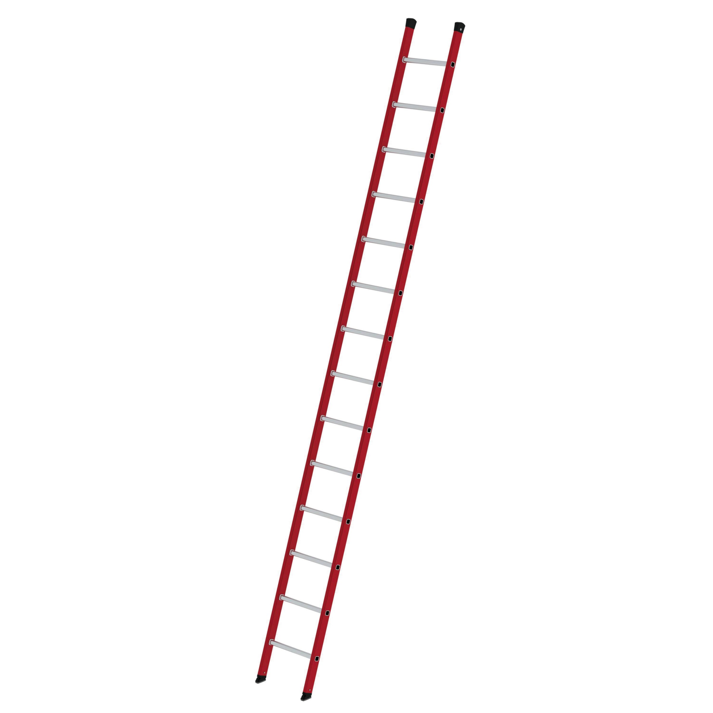 MUNK Kunststoff-Anlegeleiter 14 Sprossen
