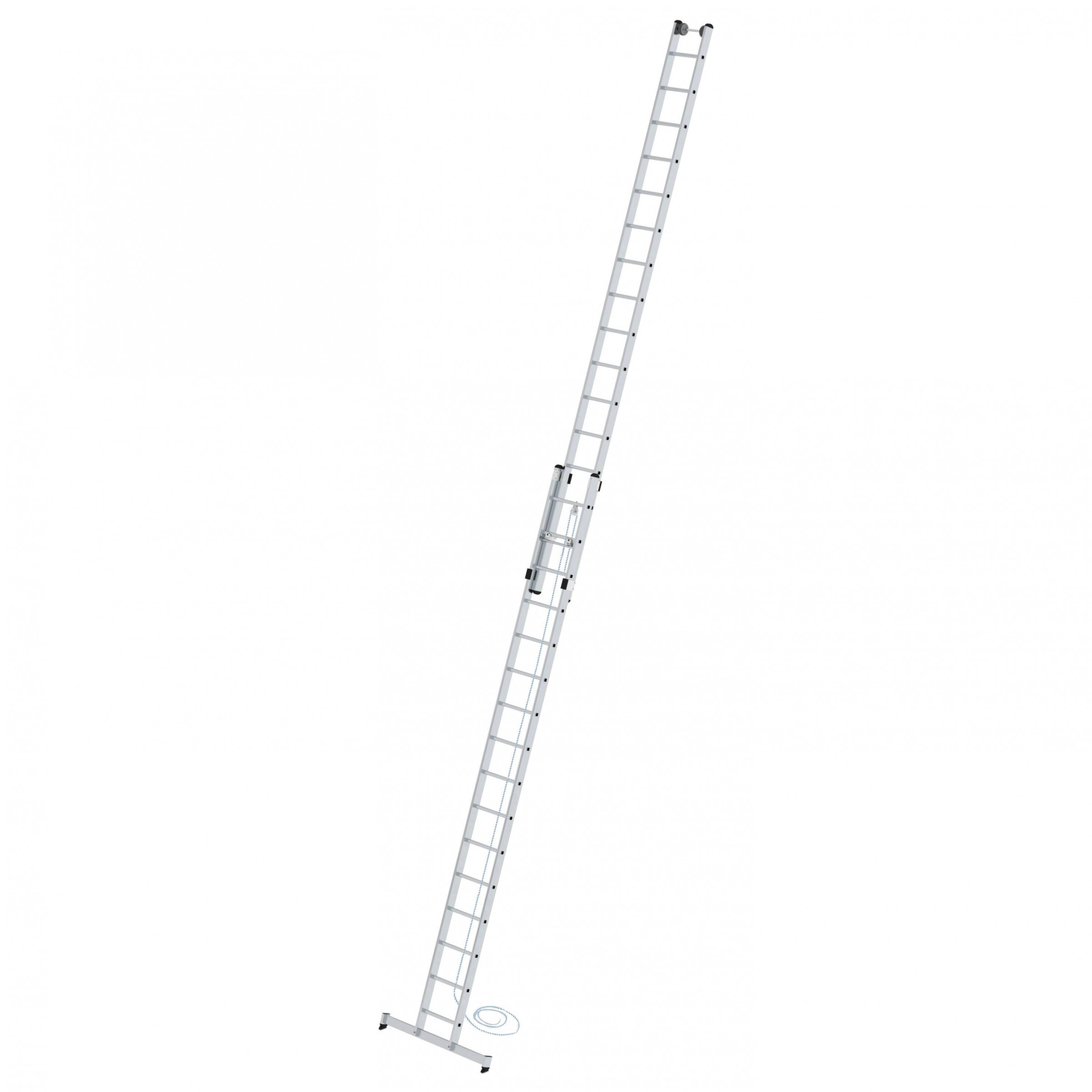 MUNK Seilzugleiter mit nivello-Traverse 2x16 Sprossen