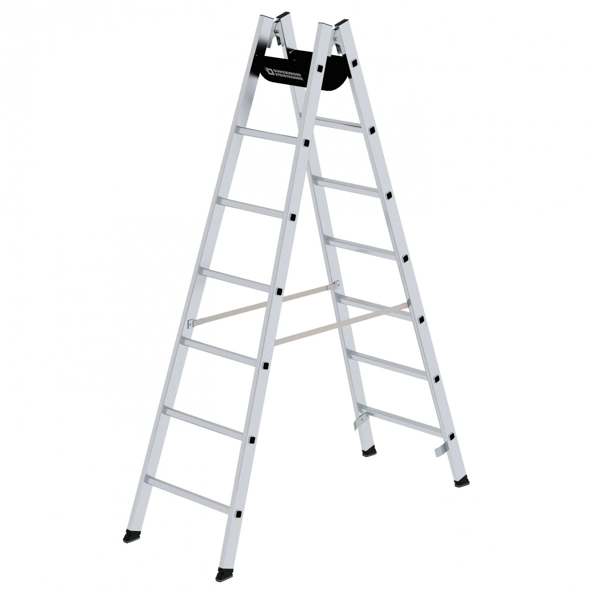 MUNK Sprossenstehleiter 2x7 Sprossen