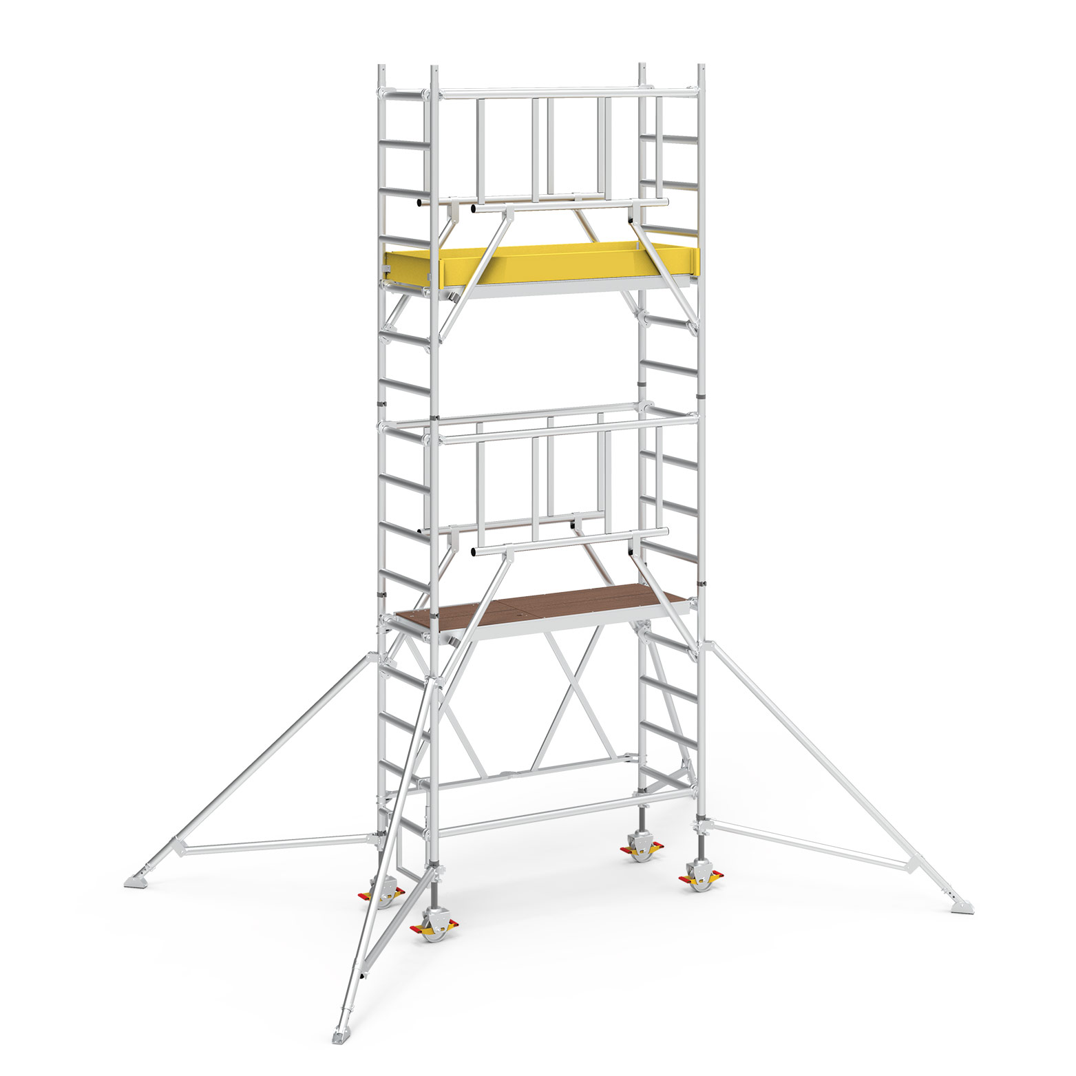 Iller Klappgerüste mit Sicherheitsaufbau 1,35x1,80m | 5,70 m AH