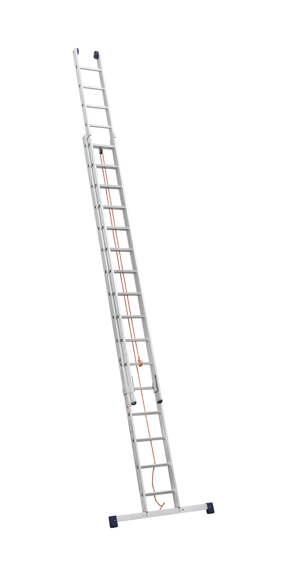 Iller Schiebeleiter mit Seilzug Eurostars 2x20 Sprossen