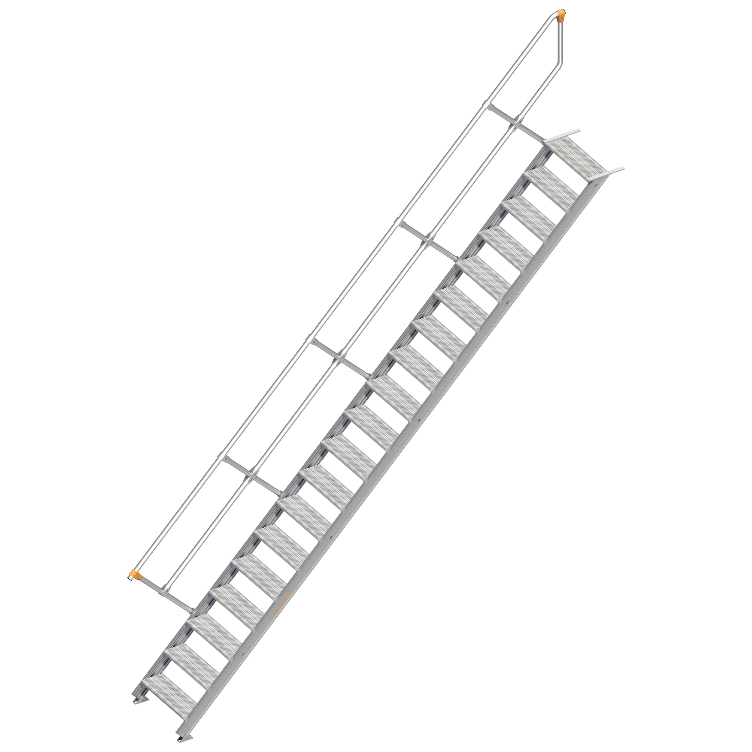 Layher 111 Treppe 45° 600mm breit 19 Stufen
