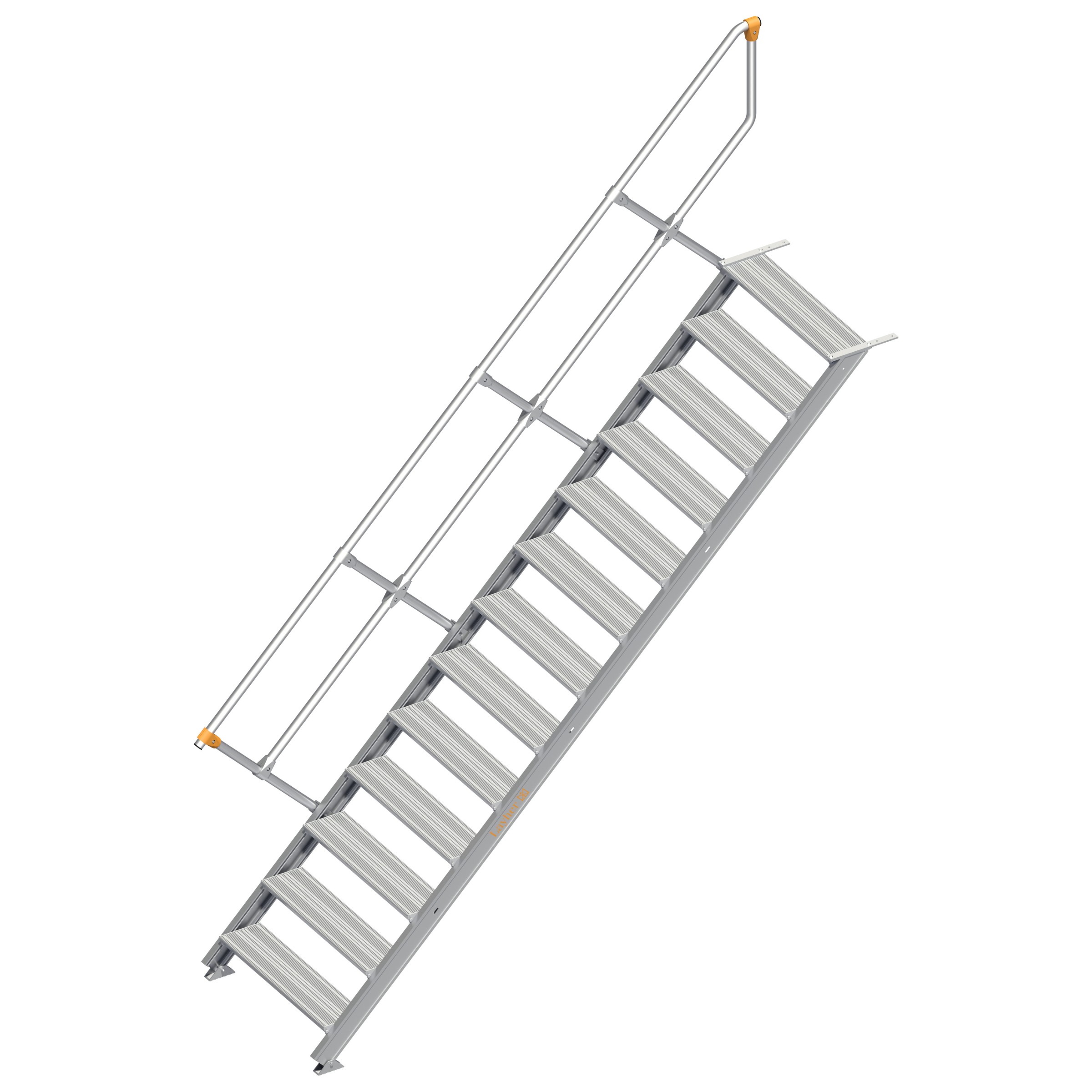 Layher 111 Treppe 45° 800mm breit 13 Stufen