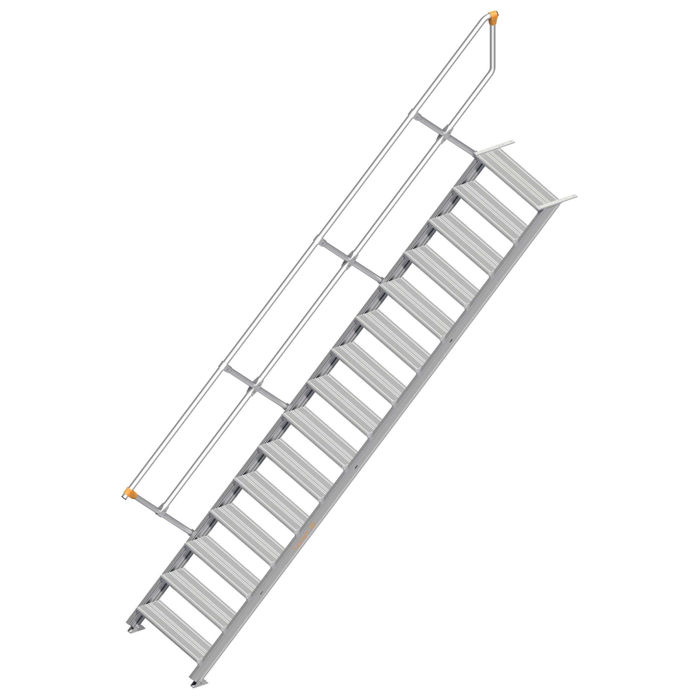 Layher 111 Treppe 45° 800mm breit 15 Stufen