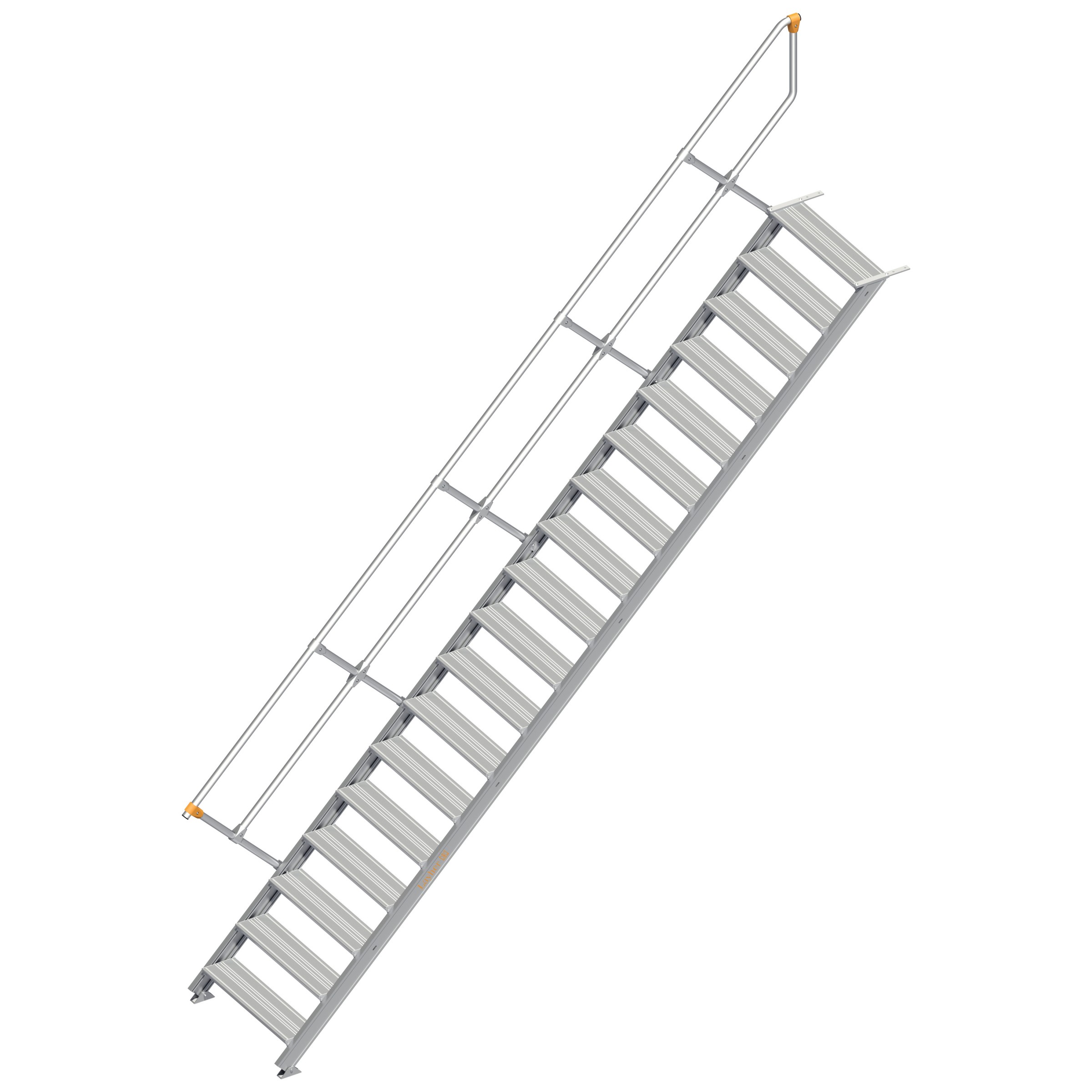 Layher 111 Treppe 45° 800mm breit 18 Stufen