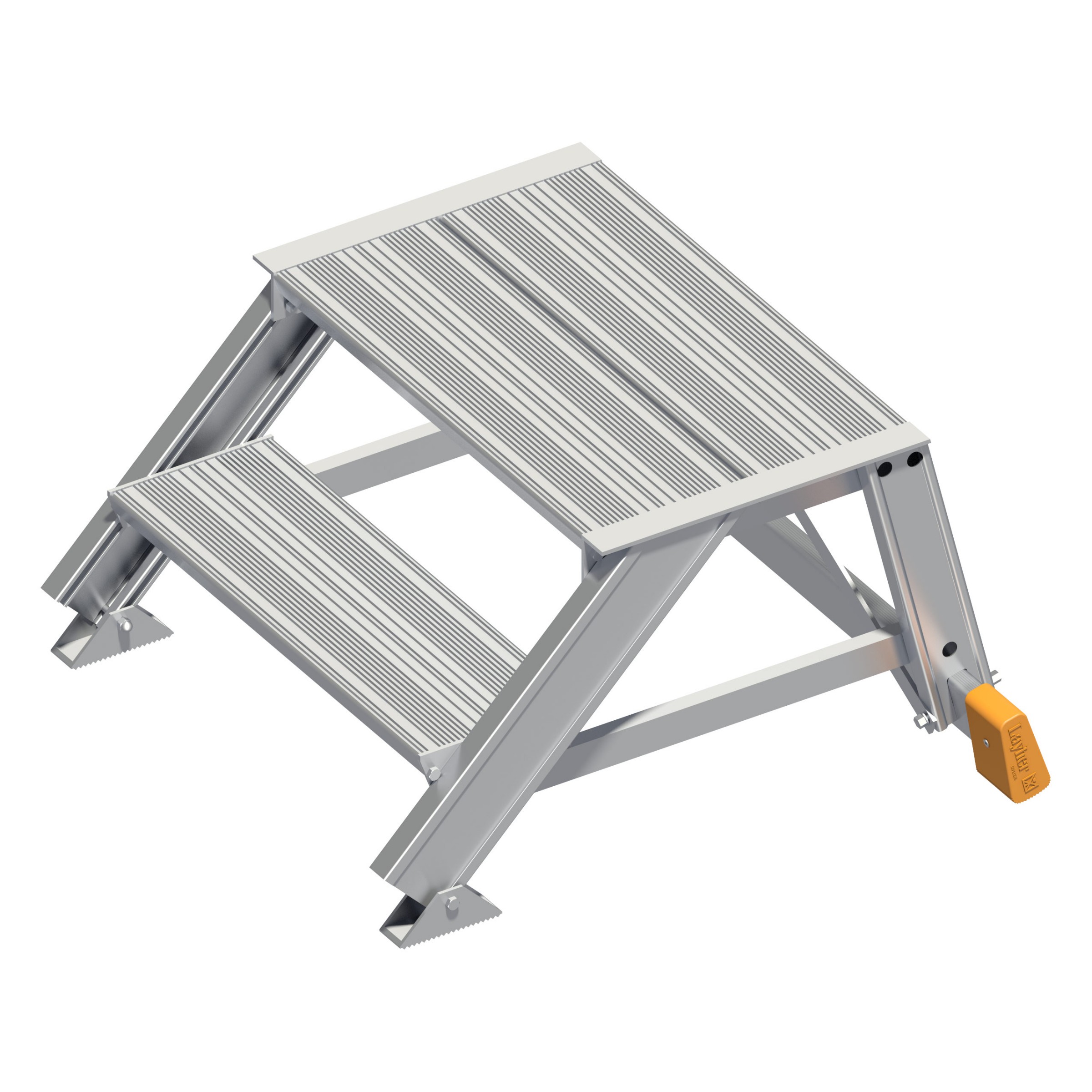 Layher 110 Alu Anstieg 600mm breit 2 Stufen