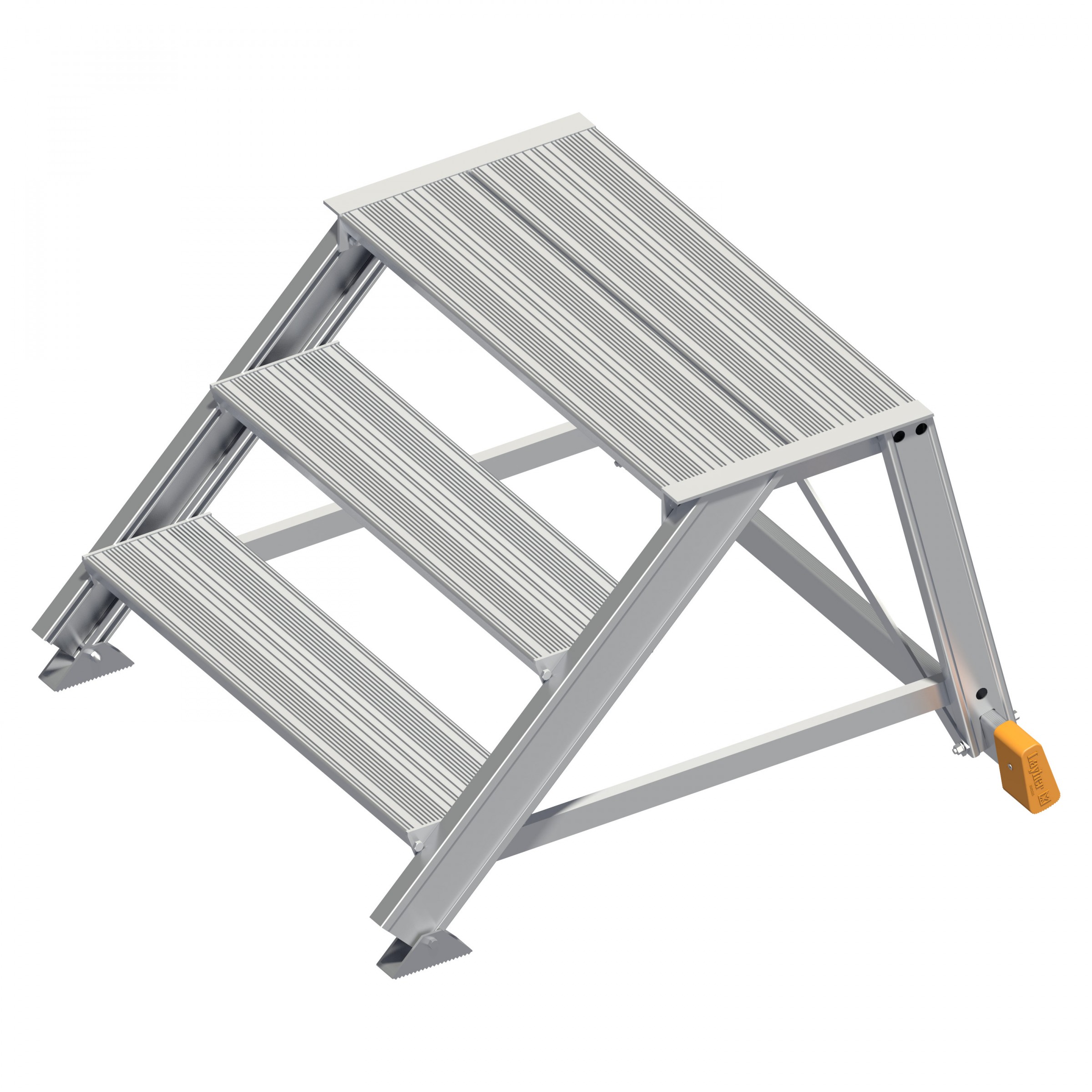 Layher 110 Alu Anstieg 800mm breit 3 Stufen