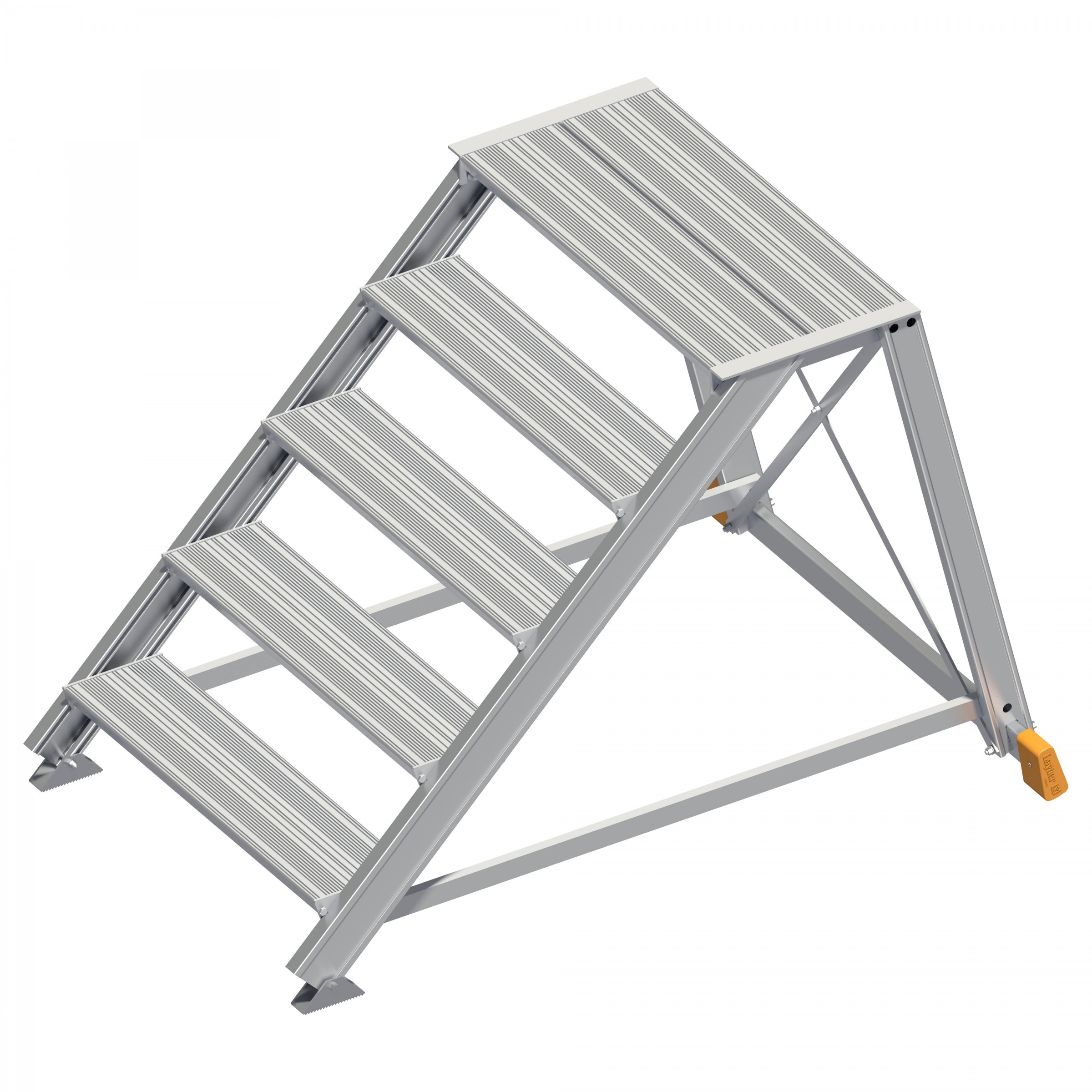 Layher 110 Alu Anstieg 800mm breit 5 Stufen