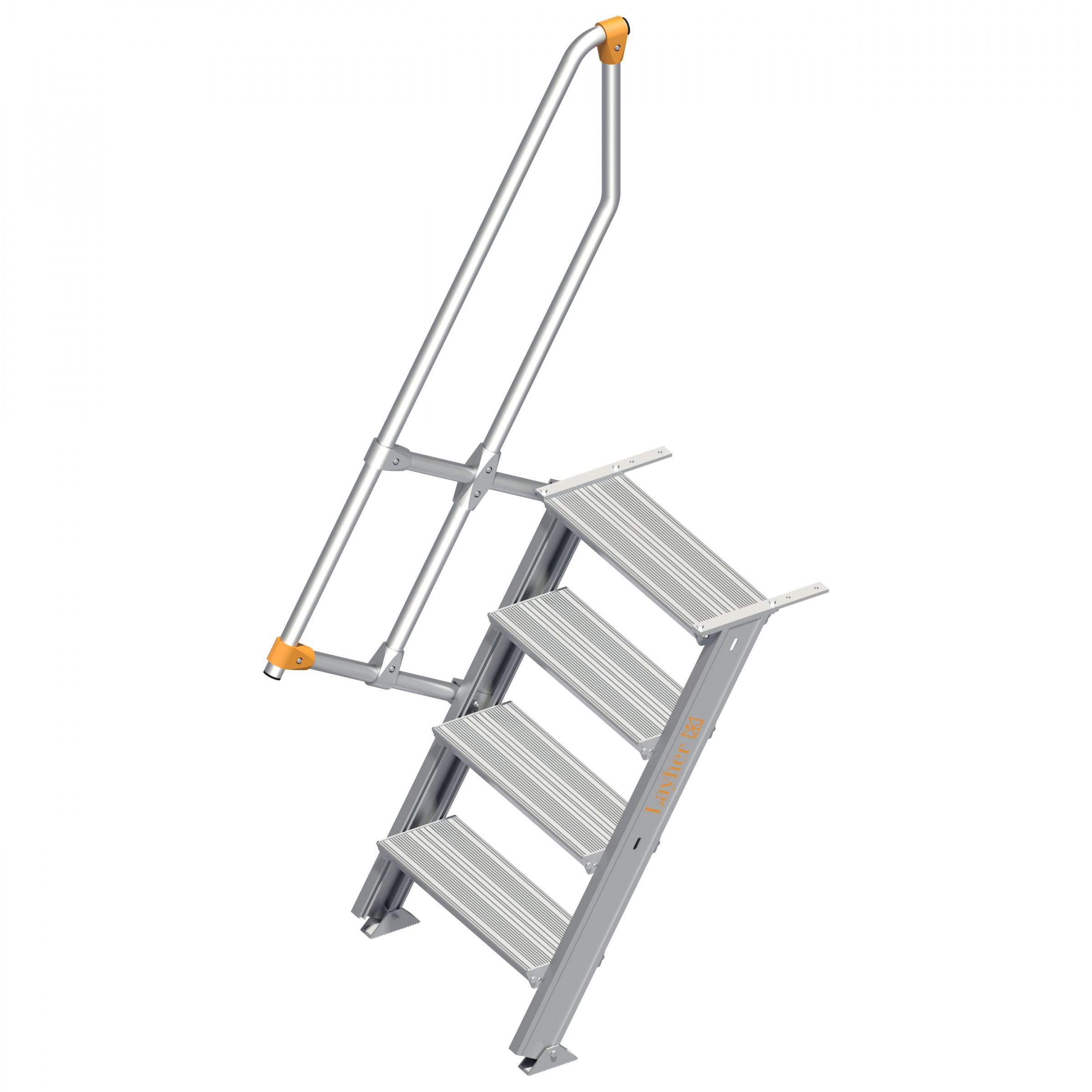 Layher 111 Treppe 60° 600mm breit 4 Stufen