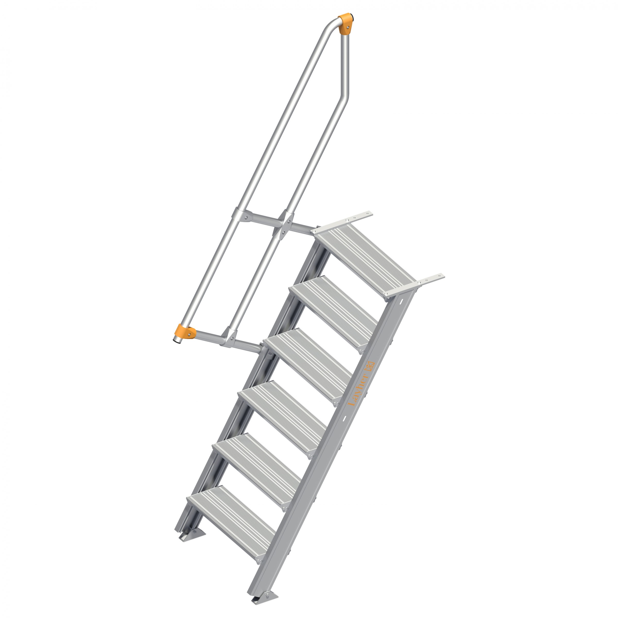 Layher 111 Treppe 60° 600mm breit 6 Stufen