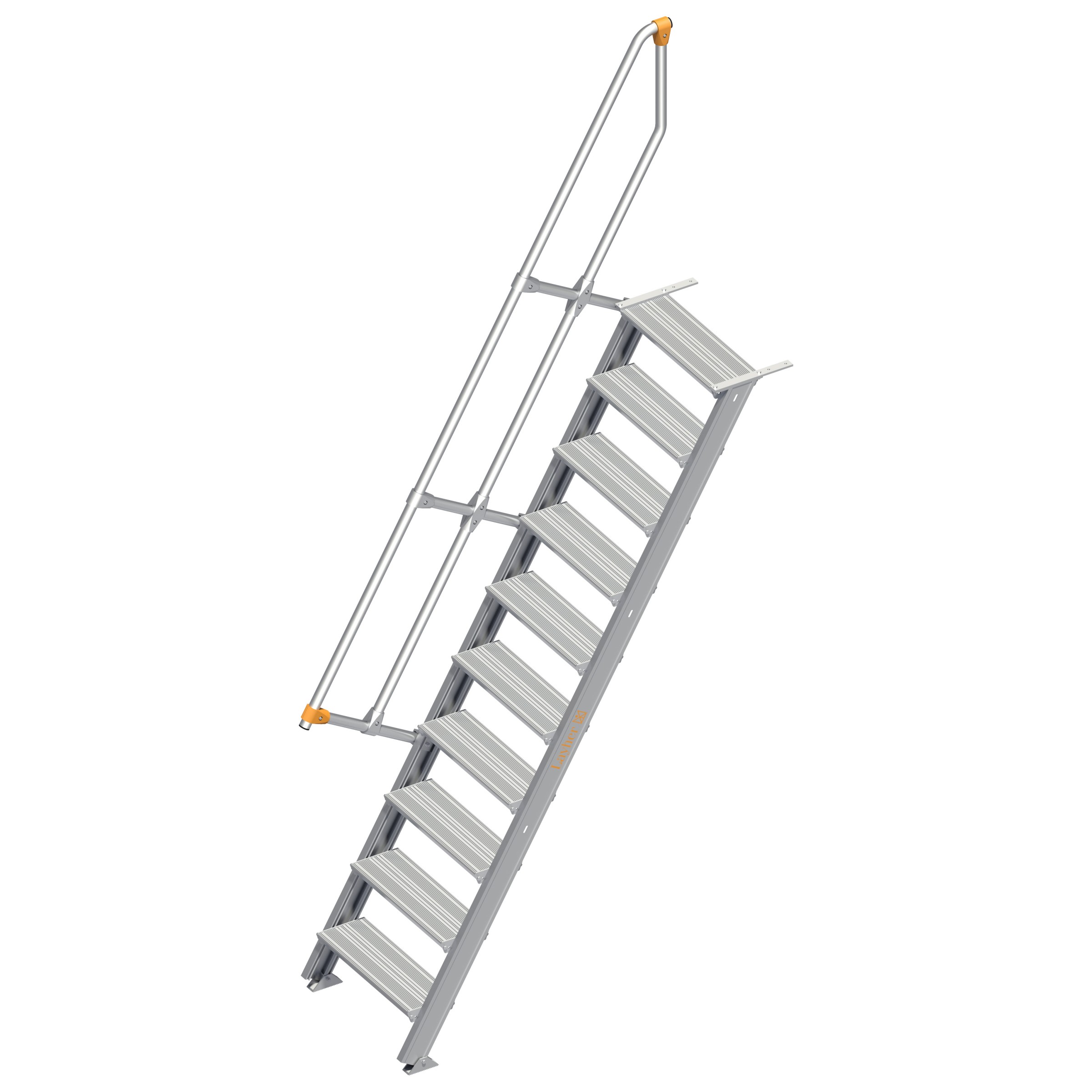 Layher 111 Treppe 60° 600mm breit 10 Stufen