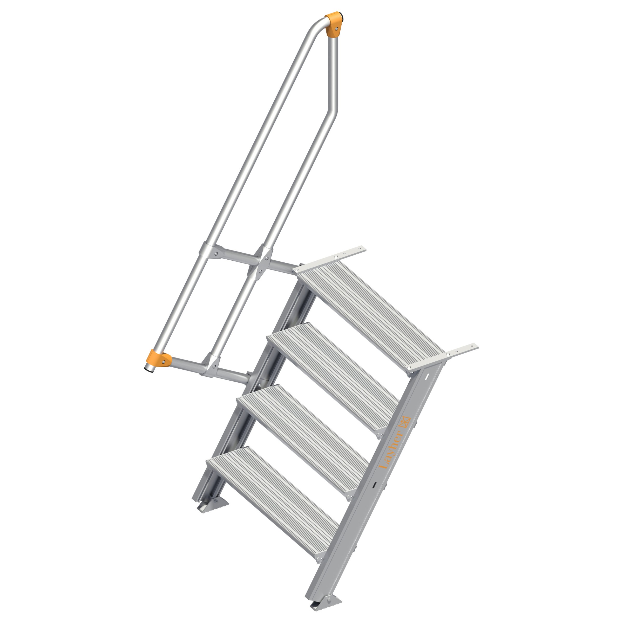 Layher 111 Treppe 60° 800mm breit 4 Stufen