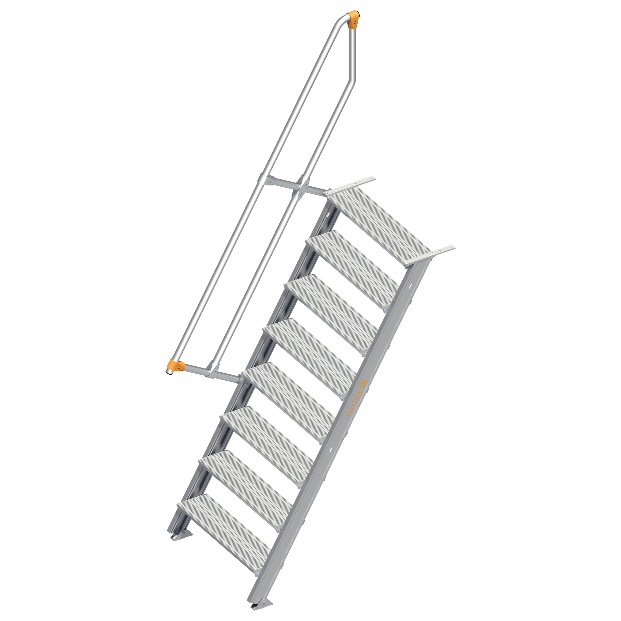 Layher 111 Treppe 60° 800mm breit 8 Stufen