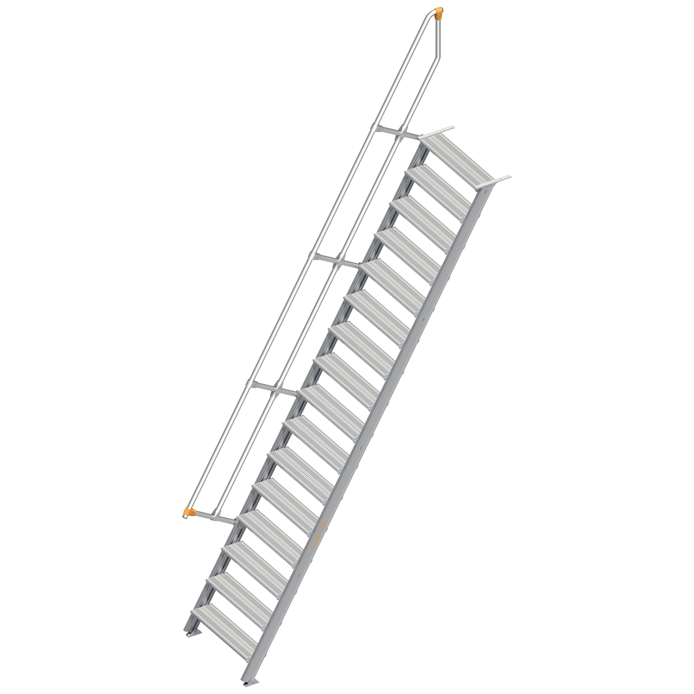 Layher 111 Treppe 60° 800mm breit 16 Stufen