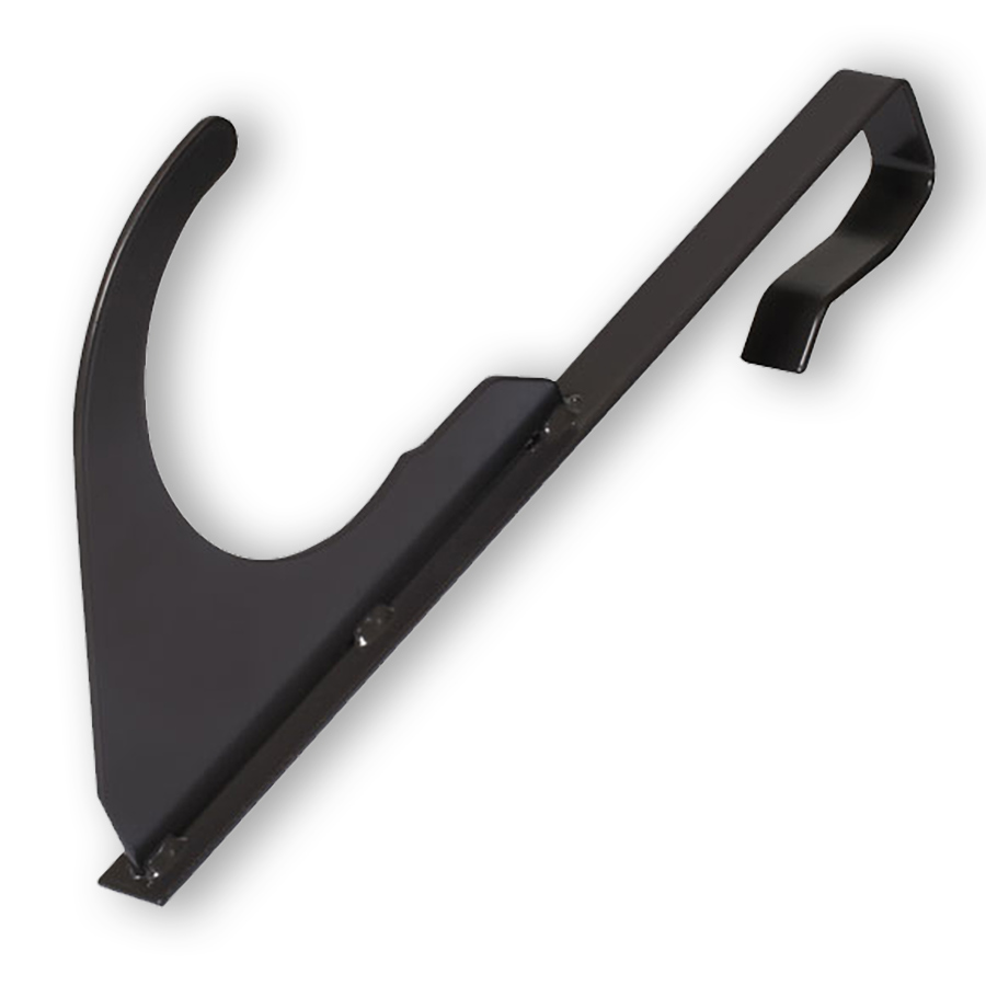 Universal-Rundholzhalter für Großflächenziegel ab 44cm, anthrazit