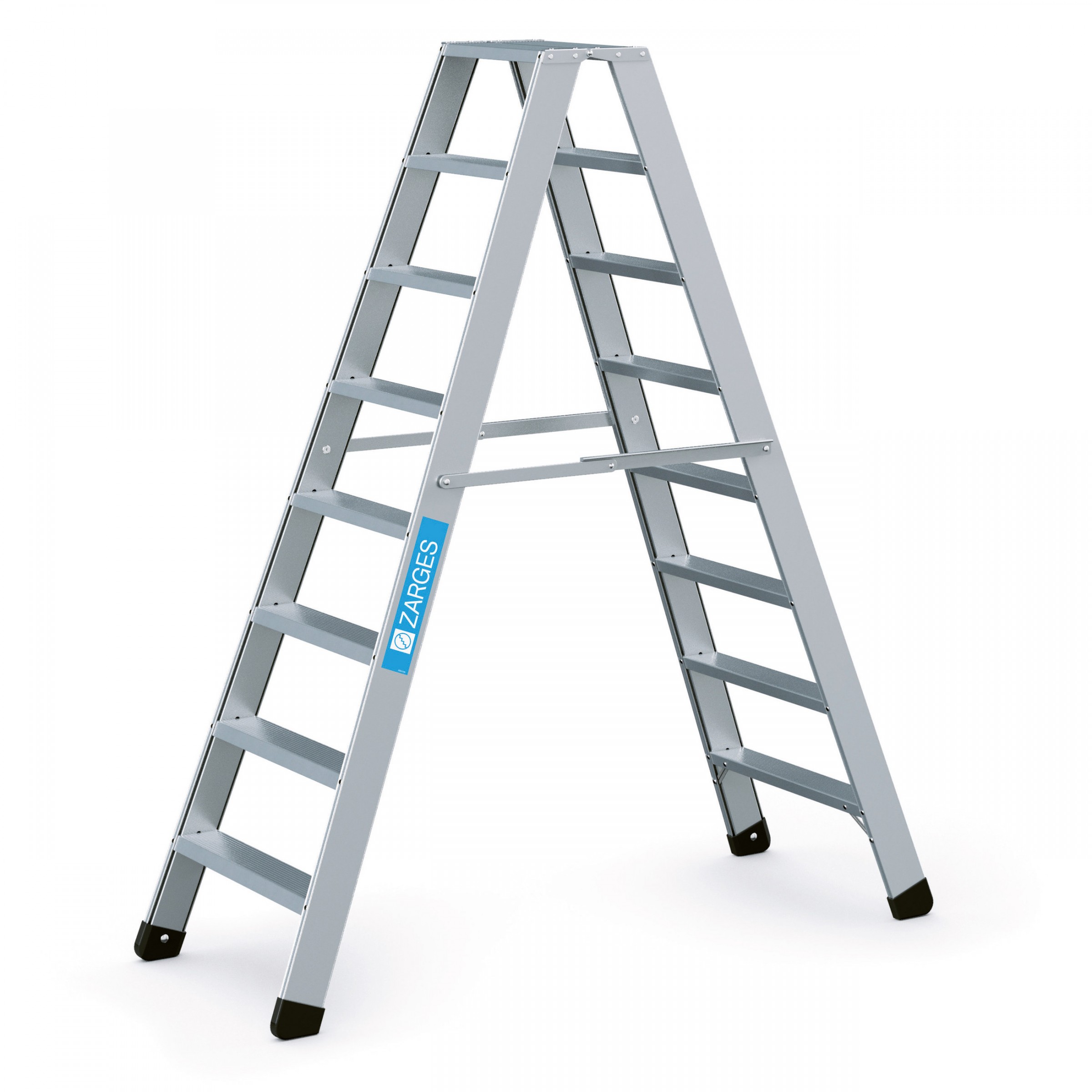 Zarges Bockleiter Seventec B 2x8 Stufen