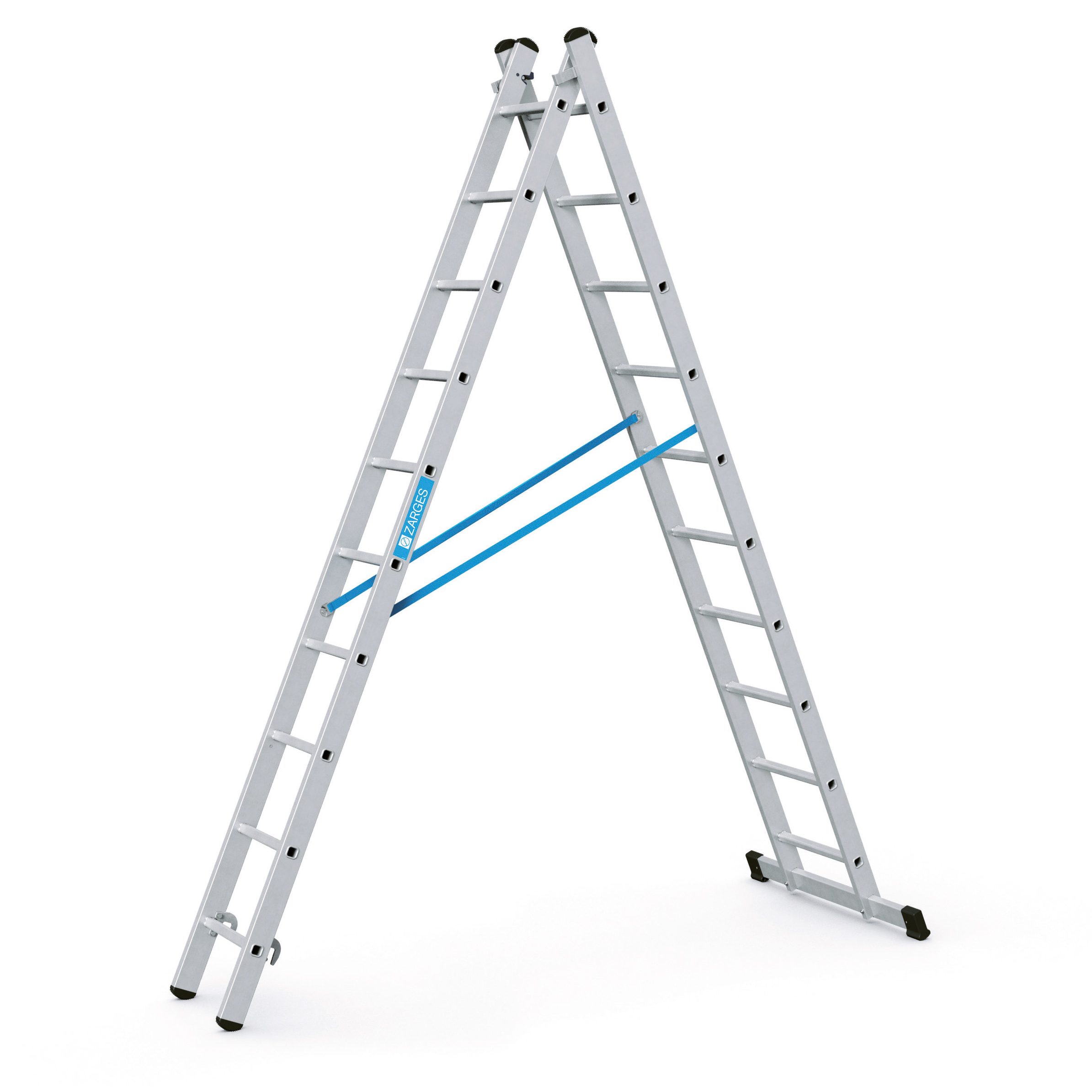 Zarges Kombileiter Combimaster Plus X 2x10 Sprossen