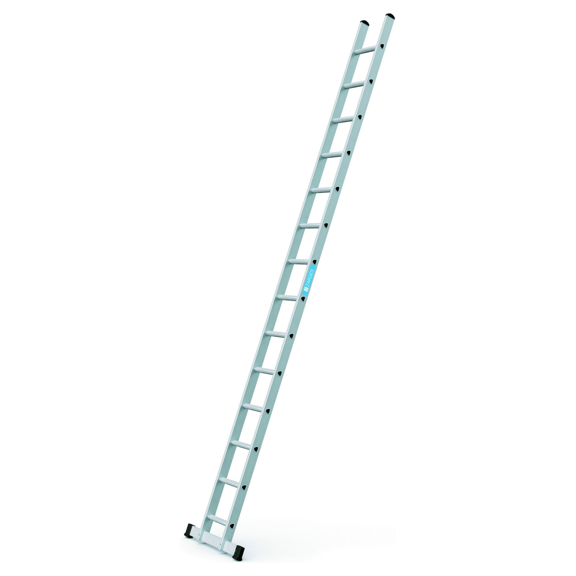 Zarges Strato DL gebördelte Sprossenanlegeleiter 14 Sprossen