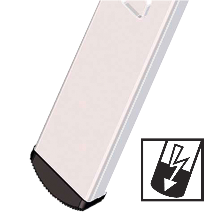 Zarges Umrüstsatz elektrisch leitfähig für 2-teilige Leitern