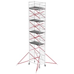 Altrex RS Tower 55 ohne Safe-Quick® 11,8m Arbeitshöhe Holz-Plattform 2,45m