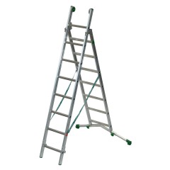 Facal Mehrzweckleiter SUPERPRIMA S600 2-teilig 7+8 Sprossen