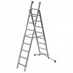 Facal Mehrzweckleiter SUPERPRIMA S600 2-teilig 8+9 Sprossen