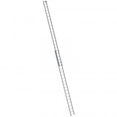 MUNK Aluminium-Schiebeleiter 2-teilig ohne Traverse 2x20 Sprossen