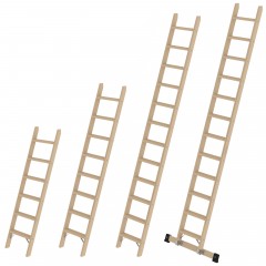 MUNK Holz Stufen-Anlegeleiter