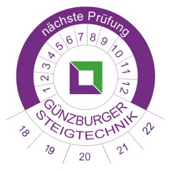 MUNK Prüfplakette 50er-Pack