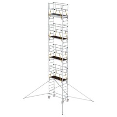 MUNK Rollgerüst SG mit Ausleger 0,75x1,80m Plattform 10,39m AH