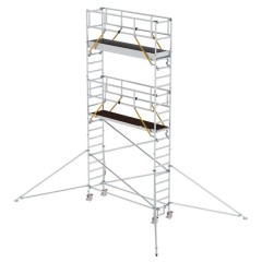 MUNK Rollgerüst SG mit Ausleger 0,75x3,00m Plattform 7,59m AH