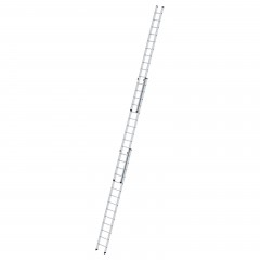 MUNK Aluminium-Schiebeleiter 3-teilig ohne Traverse 3x14 Sprossen