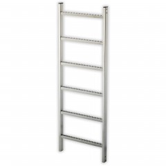 Hailo Schachtleiter 400mm lichte Weite Stahl verzinkt 1.0037 / ASTM A36 mit 3 Sprossen 0,84m