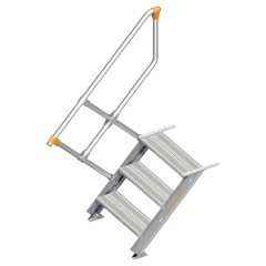 Layher 111 Treppe 45° 600mm breit 3 Stufen